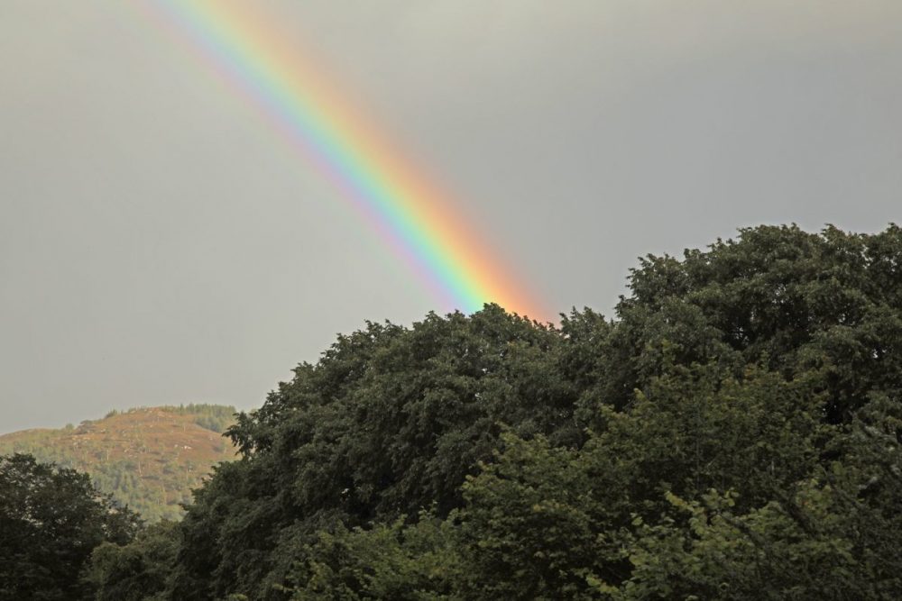 Rainbow, Scotland.