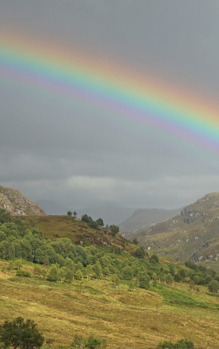 Rainbow, Wester Ross, Scotland, Scottish Highlands
